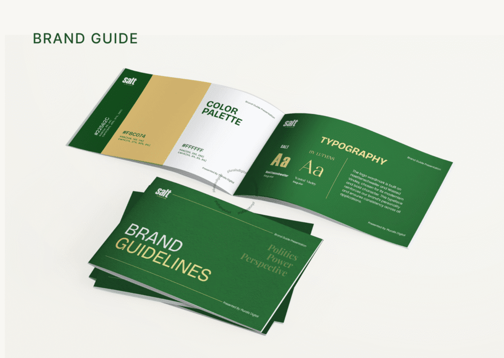salt brand guide