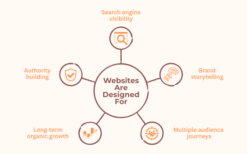 Why Is a Website Not a Replacement for a Landing Page?