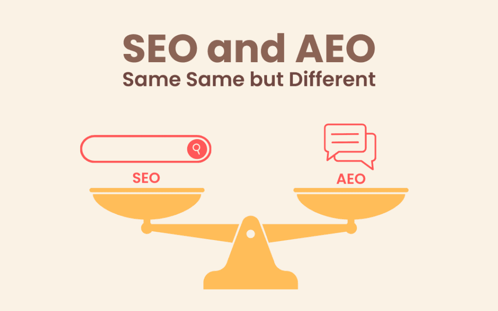 SEO and AEO - Same Same but Different