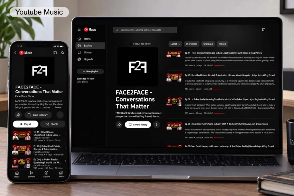 Face2Face – Youtube Music